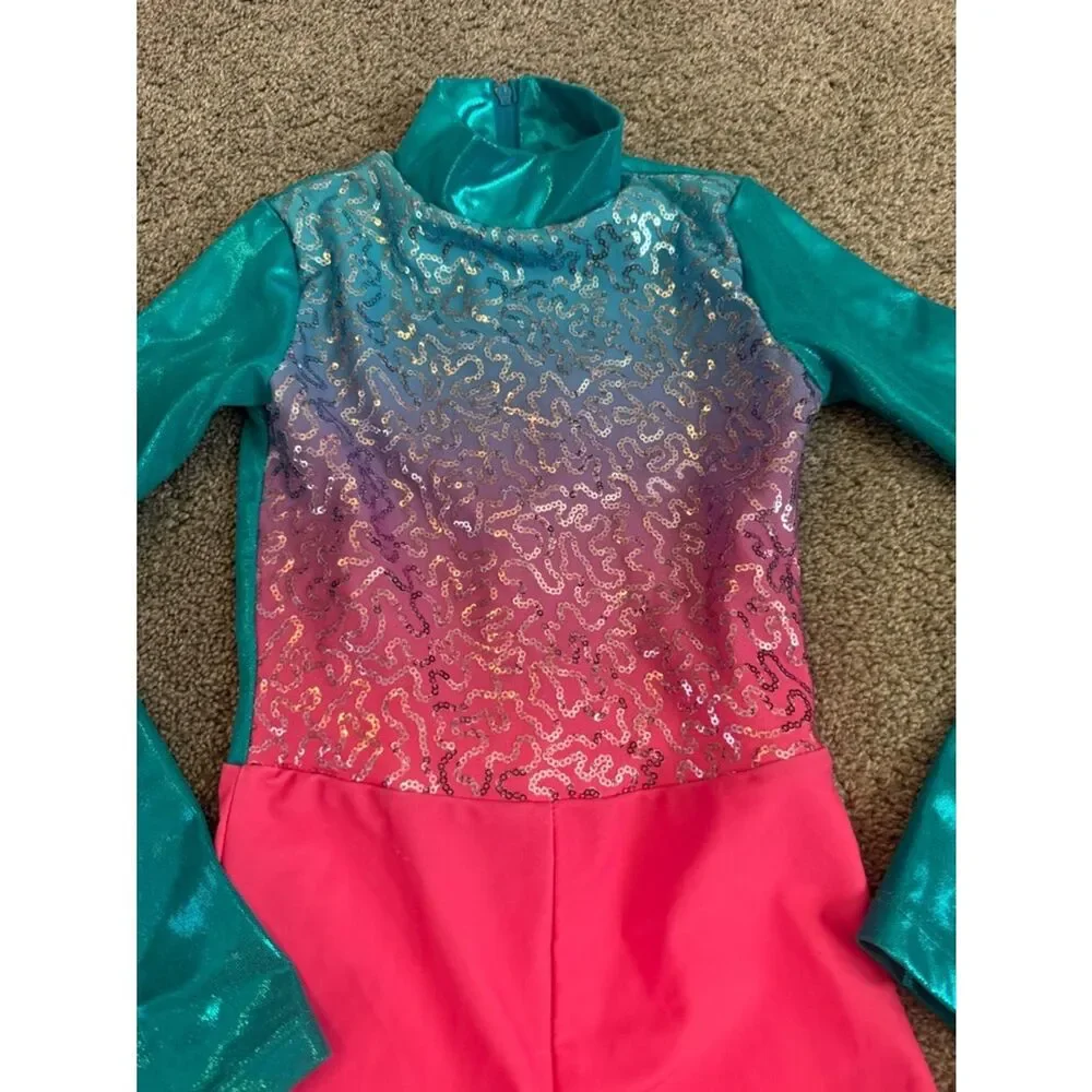 Alexandra Collection Cotton Candy Fantasy Dance Costume Sz 8